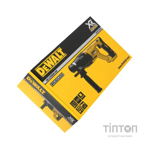 Перфоратор DeWALT безщітковий, SDS-Plus, 18 В, 2.1 Дж, 3 реж. (без АКБ та ЗП) (DCH133N)