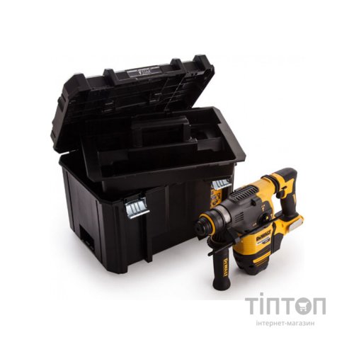 Перфоратор DeWALT SDS-Plus, 54V, 3.5 Дж, 3 режими, TSTAK (без АКБ та ЗУ) (DCH333NT)