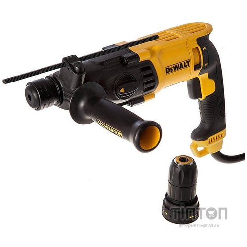 Перфоратор DeWALT SDS-Plus, 800 Вт, 2.8 Дж, (D25134K)