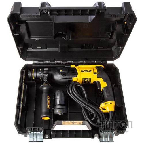 Перфоратор DeWALT SDS-Plus, 800 Вт, 2.8 Дж, (D25134K)
