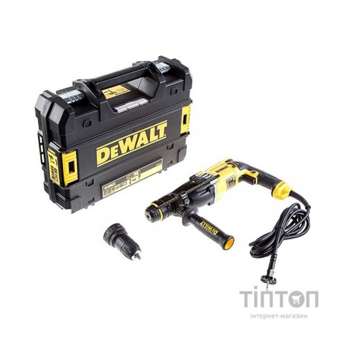 Перфоратор DeWALT SDS-Plus, 900 Вт, 3.0 Дж (D25144K)