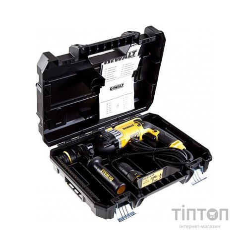 Перфоратор DeWALT SDS-Plus, 900 Вт, 3.0 Дж (D25144K)