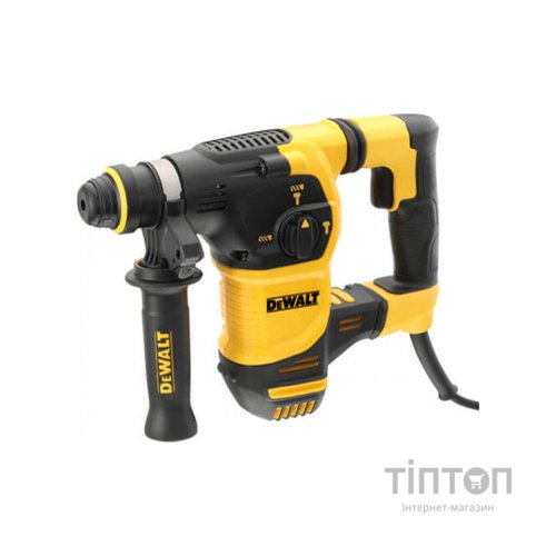Перфоратор DeWALT SDS-Plus, 950Вт, 3.5 Дж, 3 режими, кейс (D25333K)