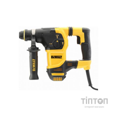 Перфоратор DeWALT SDS-Plus, 950Вт, 3.5 Дж, 3 режими, кейс (D25333K)