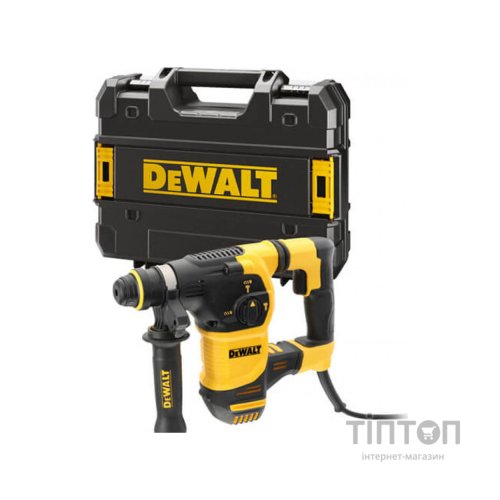 Перфоратор DeWALT SDS-Plus, 950Вт, 3.5 Дж, 3 режими, кейс (D25333K)