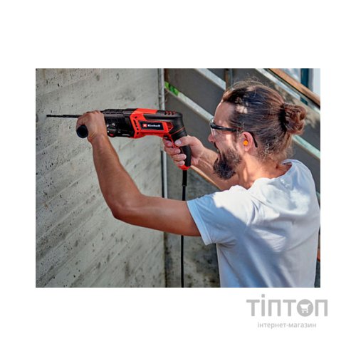 Перфоратор Einhell TC-RH 800 4F, SDS+, 800Вт, 2.6Дж, кейс (4257980)