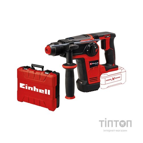 Перфоратор Einhell TP-HD 18/26LI BL - Solo безщітковий SDS-plus, PXC 18В 2.6Дж, 3кг (без АКБ та ЗП) (4514265)