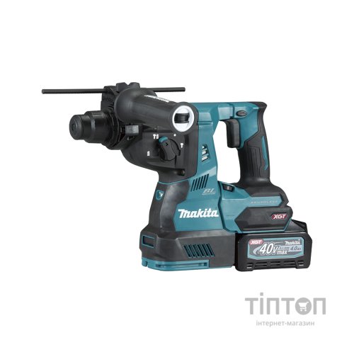 Перфоратор Makita HR003GM201 XGT, 40 V Max, 28мм, BL4040x2 шт, DC40RA, Makpac (HR003GM201)