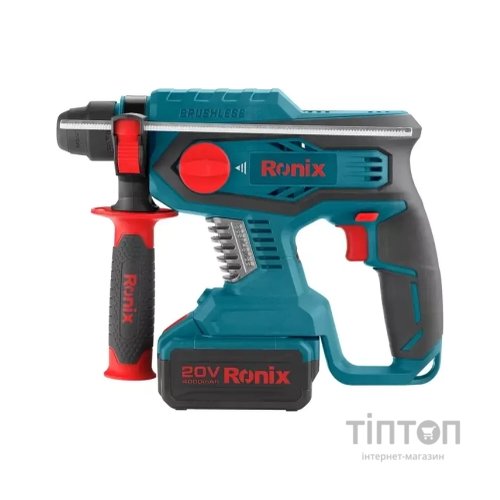 Перфоратор Ronix акумуляторний 20В, 4Ah х 2 (8910K)