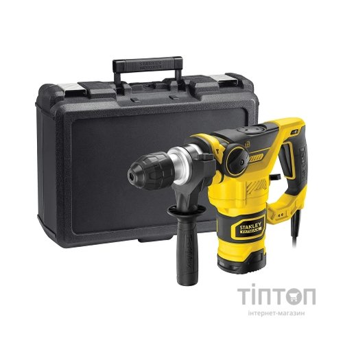 Перфоратор Stanley SDS-Plus, 1250 Вт, 3.5 Дж, 850 об/мин, кейс (FME1250K)