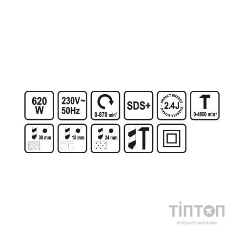 Перфоратор Sthor STH 79054 (79054)