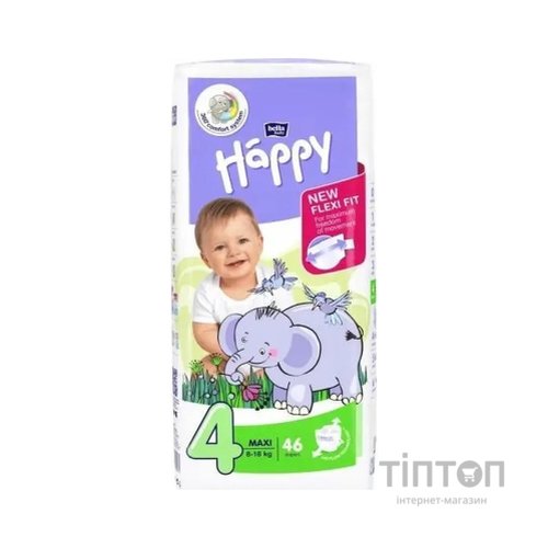 Підгузки Bella Happy 4 Maxi 8-18 кг 46 шт (5900516602871)