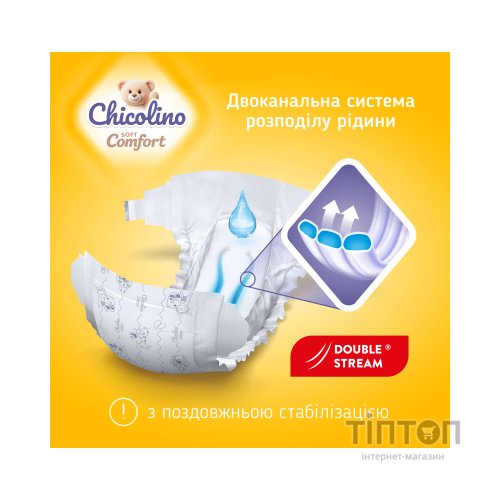 Підгузки Chicolino Soft comfort Розмір 6 (16+-кг) 28 шт (4820204703561)