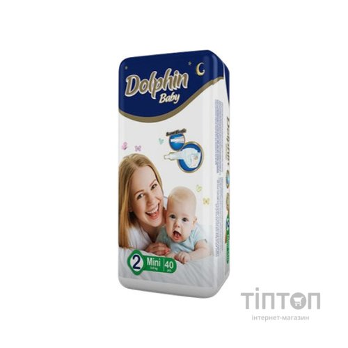 Підгузки Dolphin Mini 3-6 кг 40 шт (8680131203376)