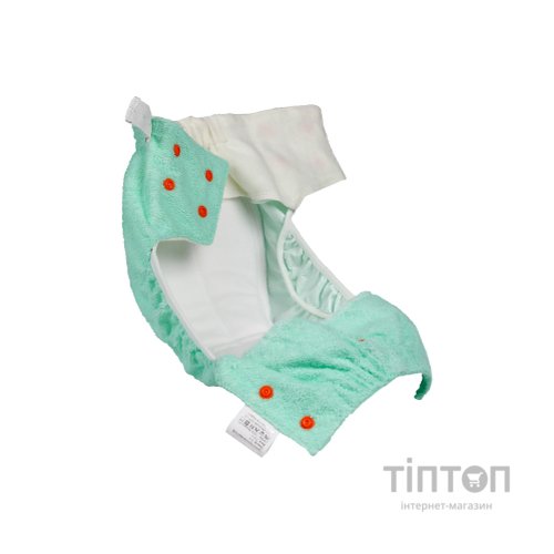 Підгузки Еко Пупс Active Classic багаторазовий 12-17 кг Abso Maxi Зелений (ТП2ВК4-4з)