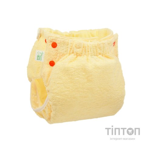 Підгузки Еко Пупс Active Classic багаторазовий 12-17 кг Abso Maxi Жовтий (ТП2ВК4-4ж)