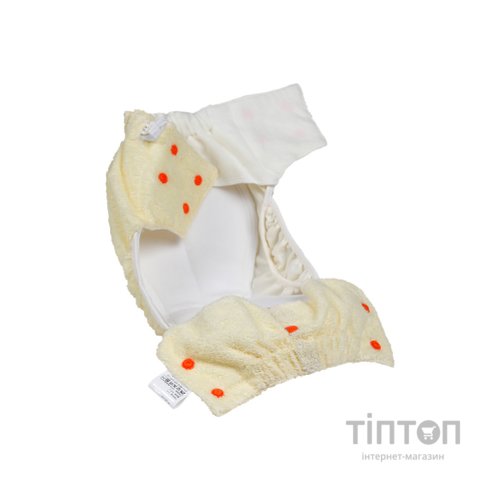 Підгузки Еко Пупс Active Classic багаторазовий 12-17 кг Abso Maxi Жовтий (ТП2ВК4-4ж)