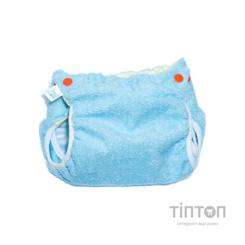 Підгузки Еко Пупс Active Classic багаторазовий 5-9 кг Abso Maxi Синій (ТП2ВК4-2с)