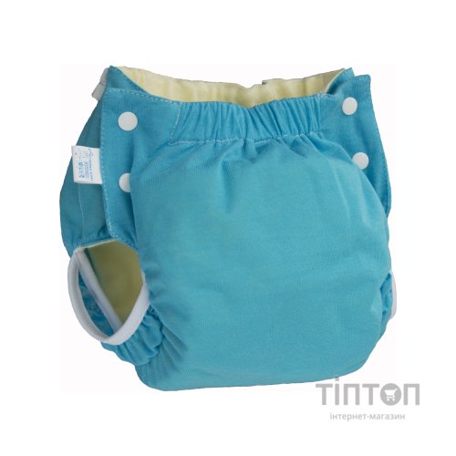 Підгузки Еко Пупс Active Premium багаторазовий 12-17 кг Abso Maxi Бірюзовий (ТП3ВК4-4бз)