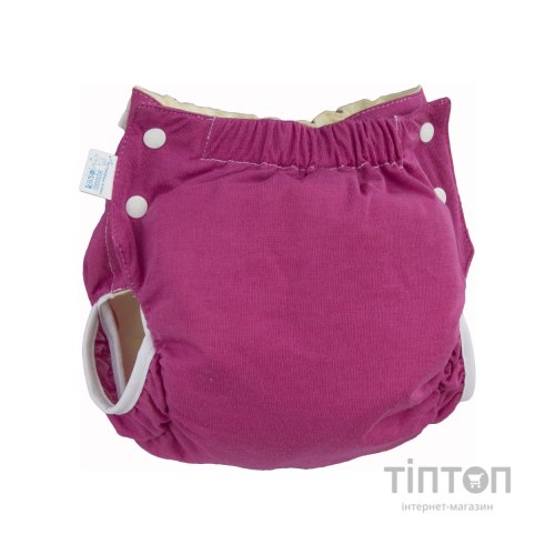 Підгузки Еко Пупс Active Premium багаторазовий 12-17 кг Abso Maxi Фуксія (ТП3ВК4-4ф)