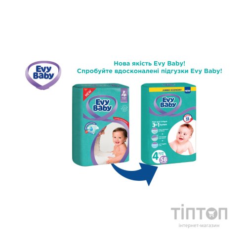 Підгузки Evy Baby XL Twin (16+ кг) 28 шт (8683881000233)