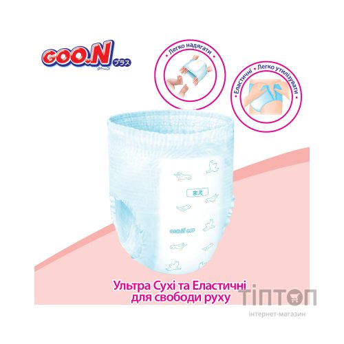 Підгузки GOO.N Plus Трусики для дітей 13-25 кг розмір XXL 28 шт (21000634)