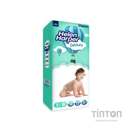 Підгузки Helen Harper Soft&Dry New Junior Розмір 5 (11-16 кг) 54 шт (2316779)