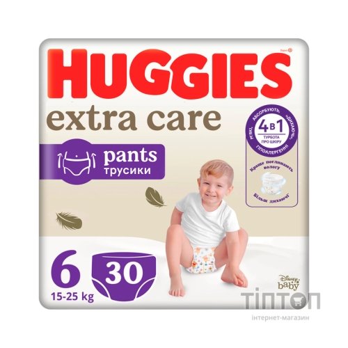 Підгузки Huggies Extra Care Pants 6 15-25 кг 30 шт (5029053582436)