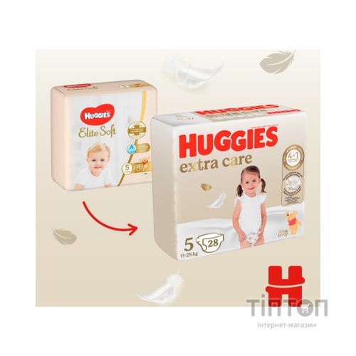 Підгузки Huggies Extra Care Size 5 (11-25 кг) 28 шт (5029053583150)
