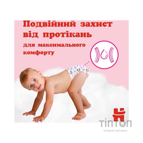 Підгузки Huggies Little Movers/Pants 6 (15-25 кг) Box для дівчаток 60 шт (5029053564135)