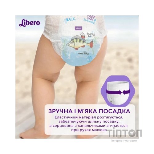 Підгузки Libero Swimpants Small 7-12 кг 12 шт (7322541981659)