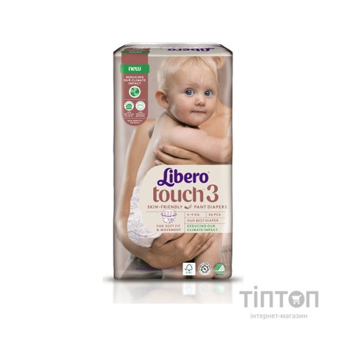 Підгузки Libero Touch Pants Розмір 3 (5-9 кг) 36 шт (7322541739472)