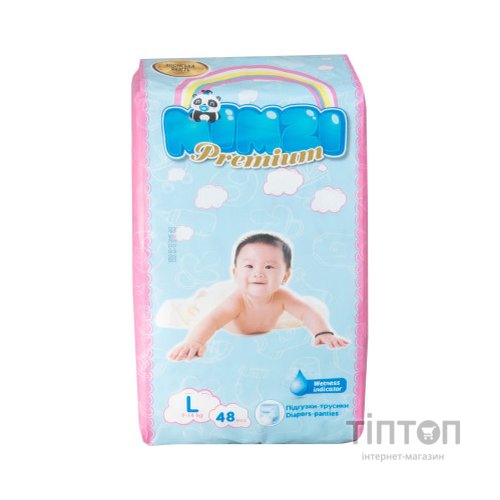 Підгузки Mimzi L 9-14 кг 48 шт. (MPL48) (4820209800135)