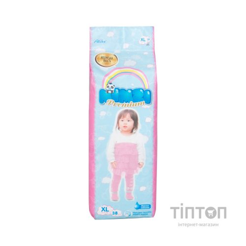 Підгузки Mimzi XL 12-17 кг 38 шт. (MPXL38) (4820209800142)