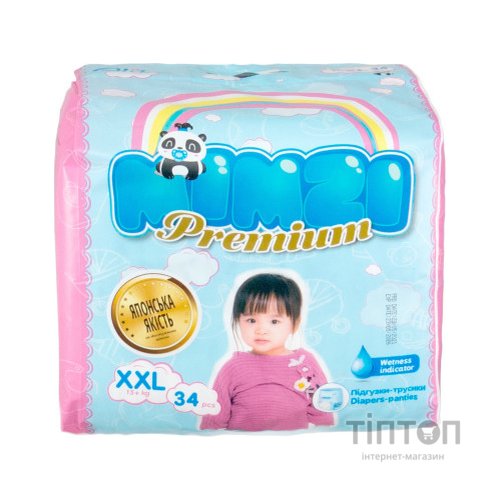 Підгузки Mimzi XXL 15+ кг 34 шт. (MPXXL34) (4820209800159)