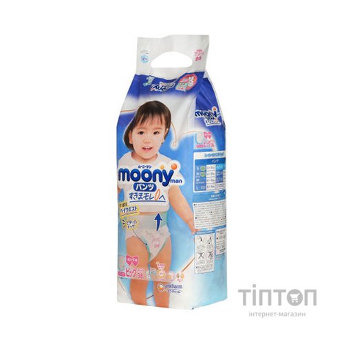 Підгузки Moony трусики для дівчаток XL 12-22 кг 38 шт. (4903111208098)