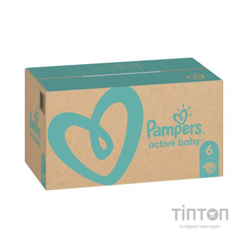 Підгузки Pampers Active Baby Розмір 6 (Extra Large) 13-18 кг 128 шт (8006540032688)