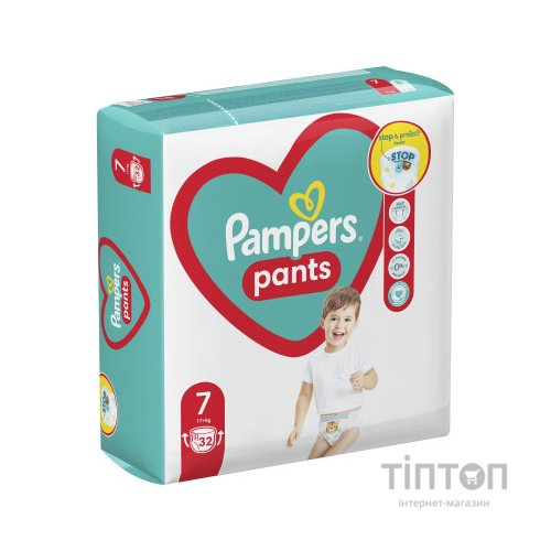 Підгузки Pampers Pants Розмір 7 (17+ кг) 32 шт (8006540374559)