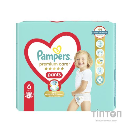Підгузки Pampers Premium Care Pants Extra Large (15+ кг), 31 шт. (8001090759917)