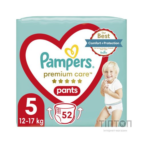 Підгузки Pampers Premium Care Pants Junior 5, 52 шт (8001090760036)