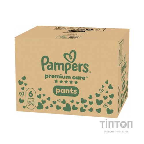 Підгузки Pampers Premium Care Pants Розмір 6 (13-19 кг) 72 шт (8006530320139)