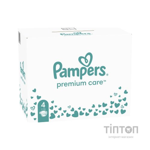 Підгузки Pampers Premium Care Розмір 4 (9-14 кг) 174 шт (8006540855935)