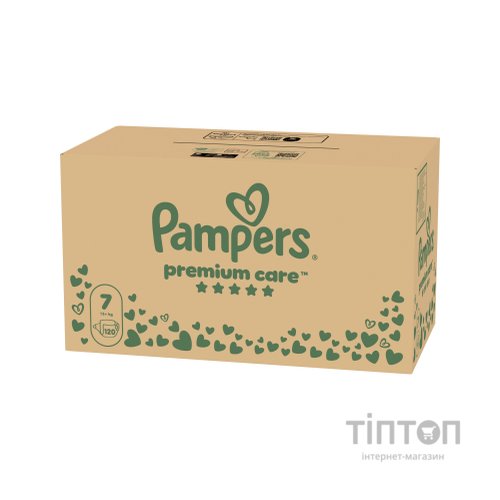 Підгузки Pampers Premium Care Розмір 7 (15+ кг) 120 шт (8006530223638)