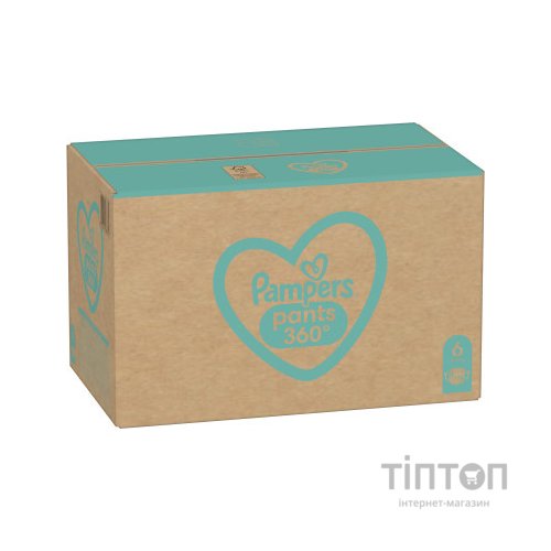 Підгузки Pampers трусики Pants Giant Розмір 6 (14-19 кг) 132 шт (8006540068632)