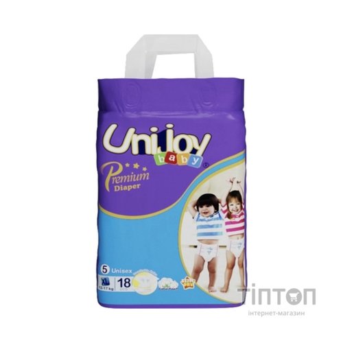 Підгузки Unijoy baby Premium XL (12-17 кг )18 шт (6973920541042)