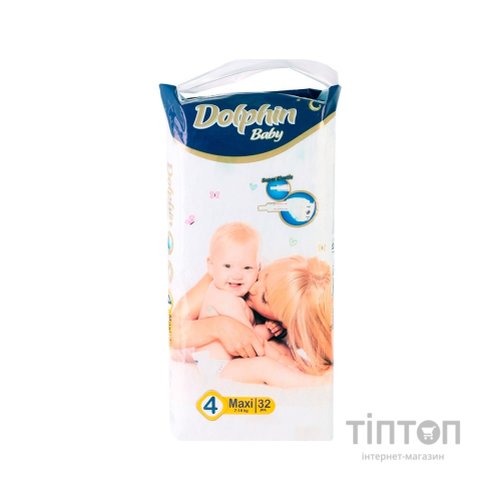 Підгузок Dolphin Maxi 7-18 кг 32 шт (8680131203390)