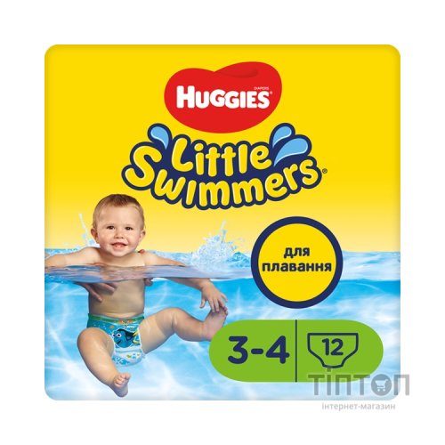 Підгузок Huggies Little Swimmer 3-4 12 шт (36000183399)