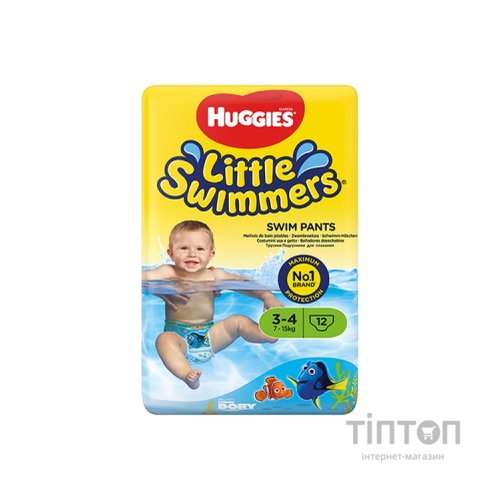 Підгузок Huggies Little Swimmer 3-4 12 шт (36000183399)