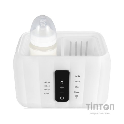 Підігрівач Lionelo Thermup Double White - Підігрівач пляшечок і стерилізатор (LOC-THERMUP DUO WHITE)