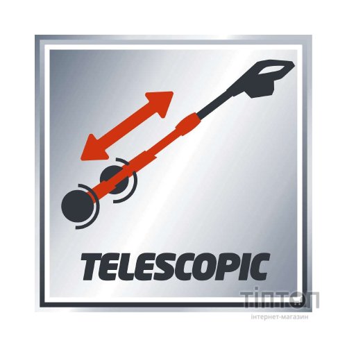 Підмітальна машина Einhell GC-CC, 18В Li-Solo, PXC, 1200об/хв, 2.57кг (без АКБ та ЗП) (3424050)